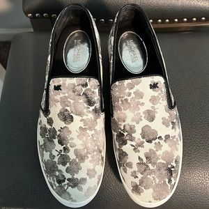 Michael Kors Canvas Sneakers SIZE 10